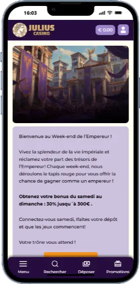 Découvrez les promotions et les bonus